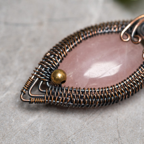 Rose Quartz Necklace #2