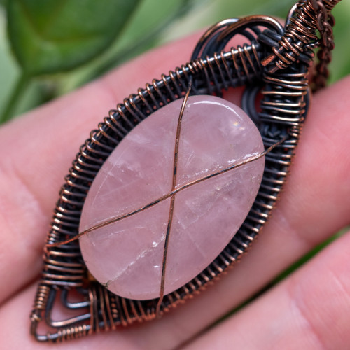 Rose Quartz Necklace #2