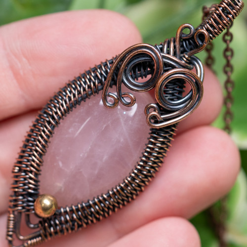 Rose Quartz Necklace #2