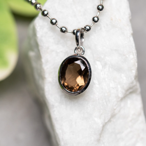 Smoky Quartz Necklace #1