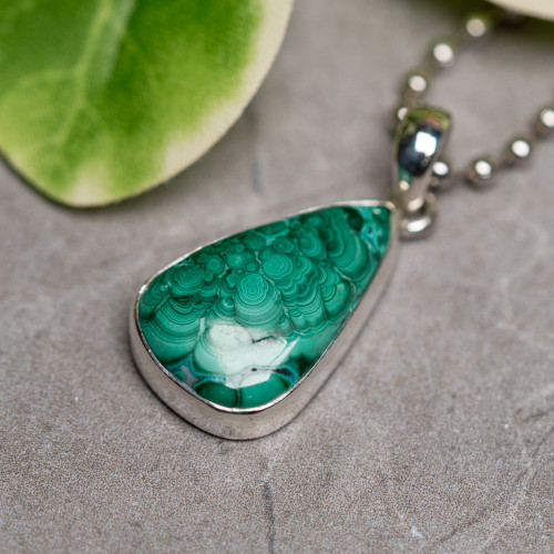 Malachite Necklace #2
