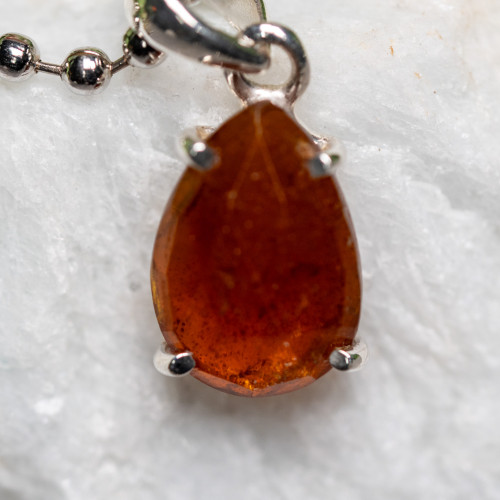 Orange Kyanite Necklace #2