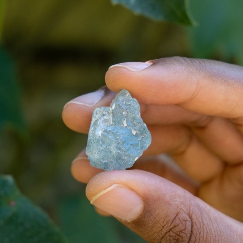 Small Natural Raw Blue Topaz