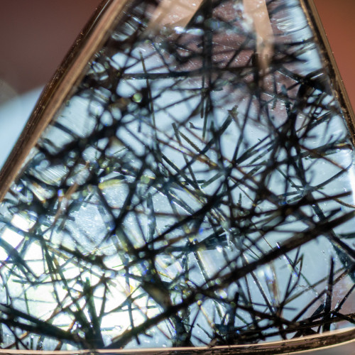 Tourmalinated Quartz Necklace #1