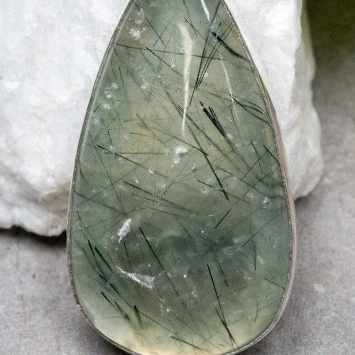 Epidote and Prehnite Necklace #2