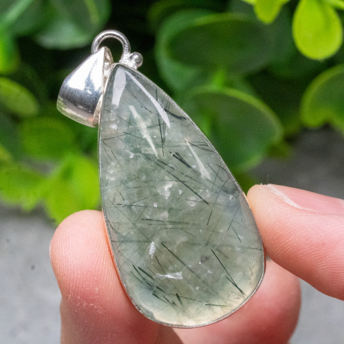Epidote and Prehnite Necklace #2