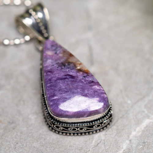 Charoite Necklace #4