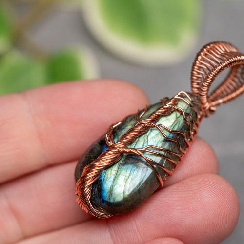 Labradorite Necklace #8