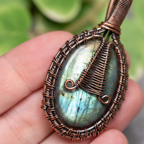 Labradorite Necklace #7