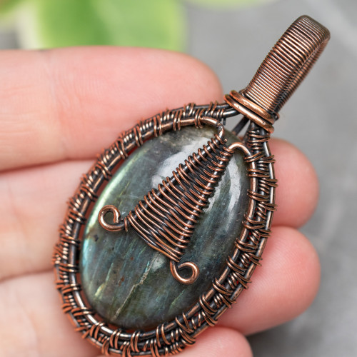 Labradorite Necklace #7