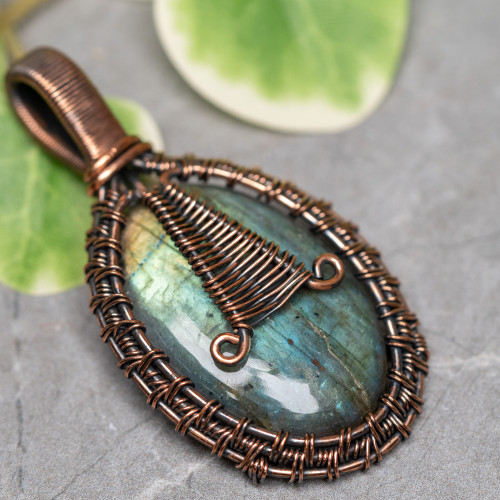 Labradorite Necklace #7