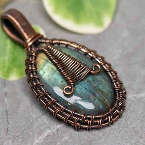 Labradorite Necklace #7