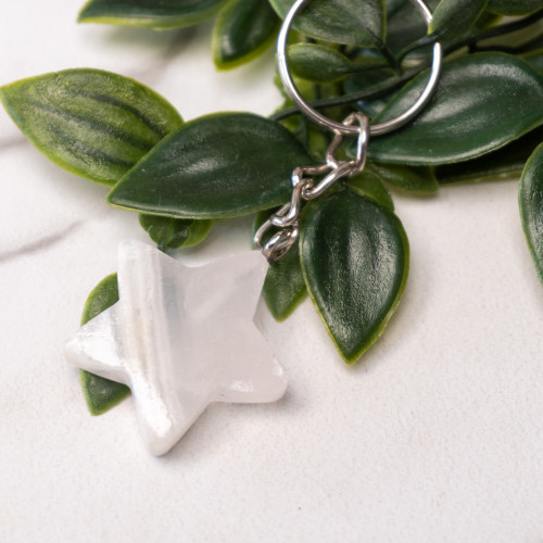 Mangano Calcite Star Key Chain #34