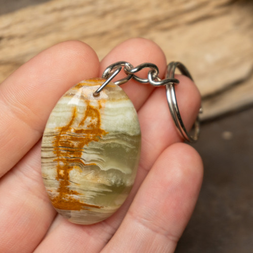 Green Onyx Key Chain #33