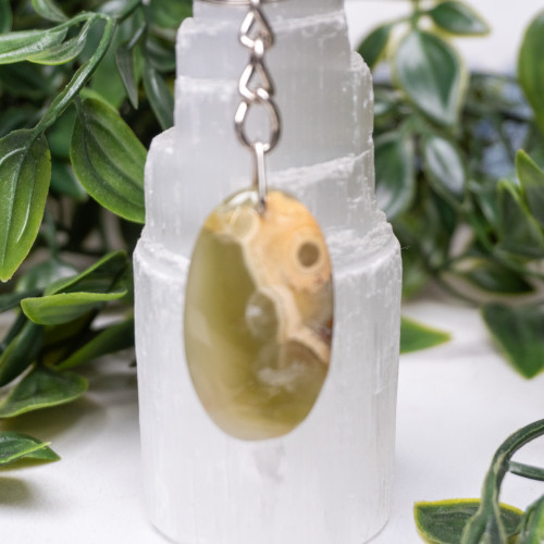 Green Onyx Key Chain #16