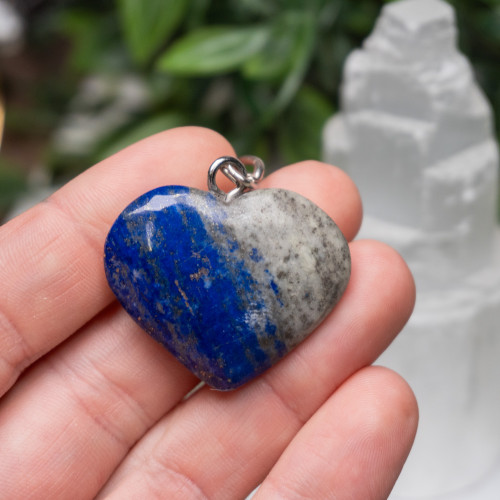 Lapis Lazuli Heart Key Chain #13