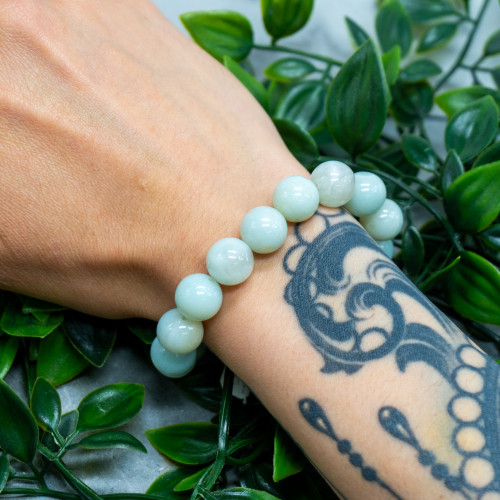 Blue Opal Bracelet 12mm
