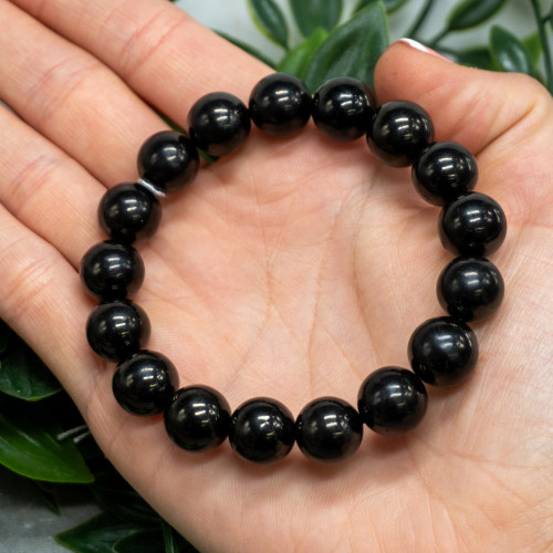 Jet Bracelet 12mm
