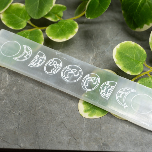 Selenite Moon Phase Strip