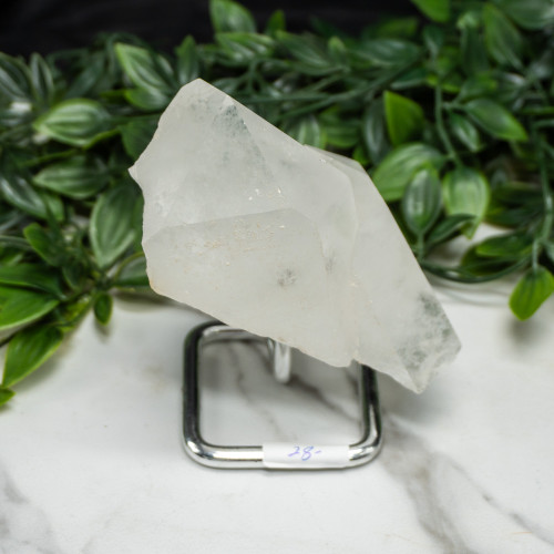 Large Raw Quartz on Stand