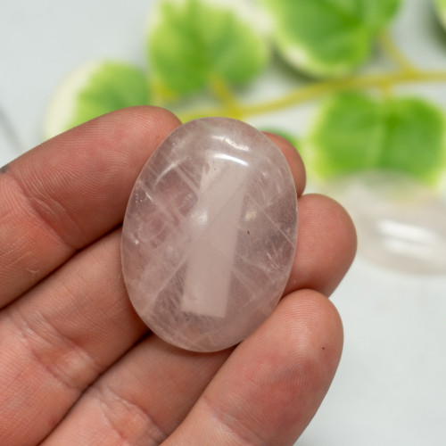Small Rose Quartz Cabachon Random