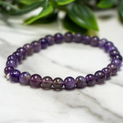 Amethyst Bracelet 6mm