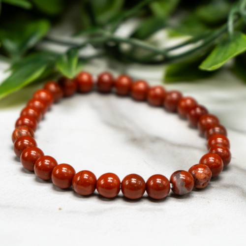 Red Jasper Bracelet 6mm