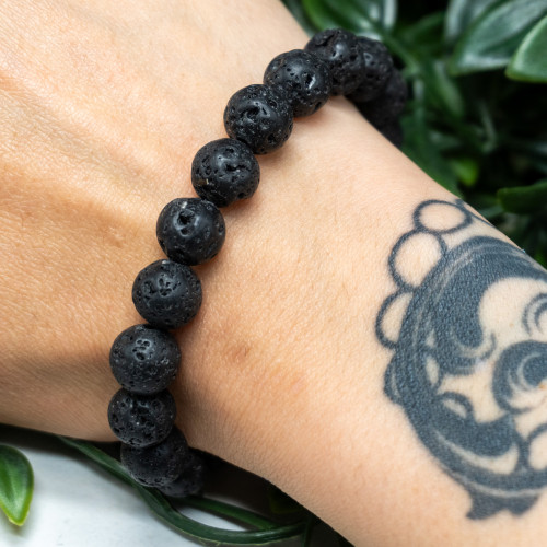 Lava Rock Bracelet 10mm