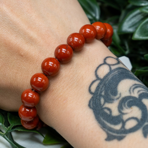 Red Jasper Bracelet 10mm