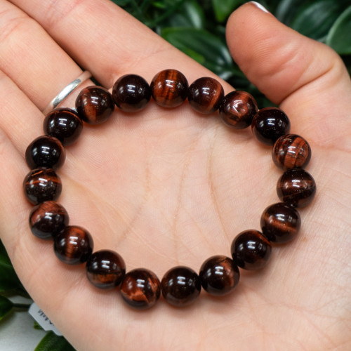Red Tiger Eye Bracelet 10mm