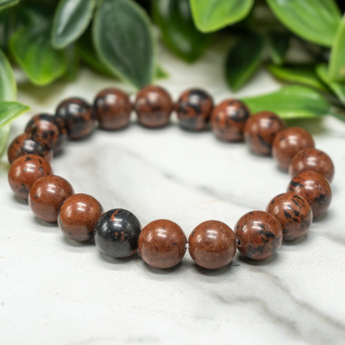 Mahogany Obsidian Bracelet 10mm