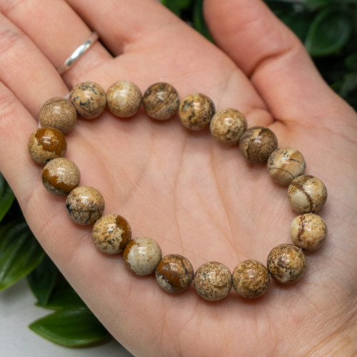 Picture Jasper Bracelet 10mm