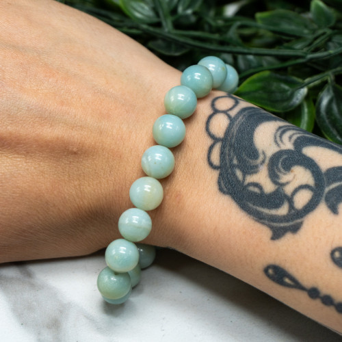 Blue Opal Bracelet 10mm