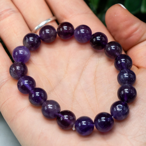 Amethyst Bracelet 10mm