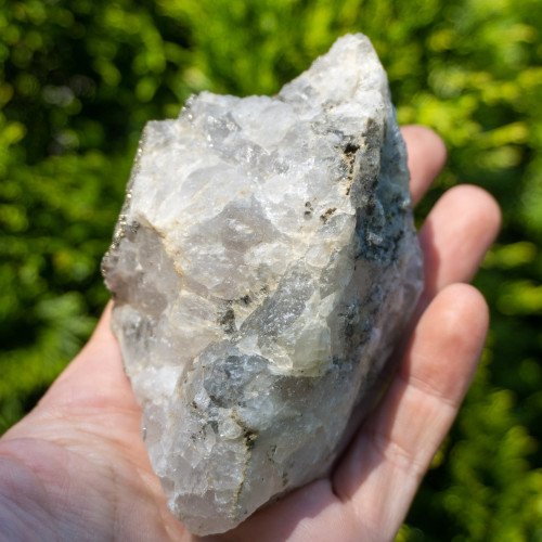 Medium Fluorite with Druzy Quartz and Pyrite #8