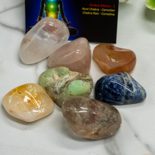 7 Chakra Tumbled Set