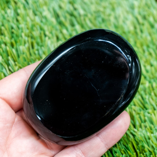 Obsidian Large Palmstone