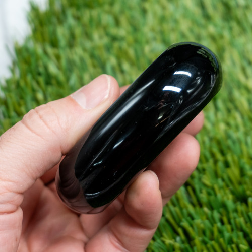 Obsidian Large Palmstone