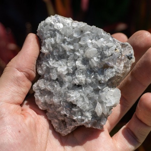 Medium Fluorite with Druzy Quartz and Pyrite #11