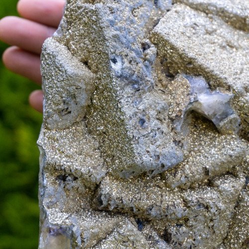 Extra Large Pyrite over Fluorite and Quartz