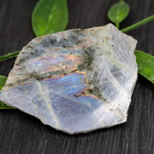 Purple Labradorite Half Polished #4