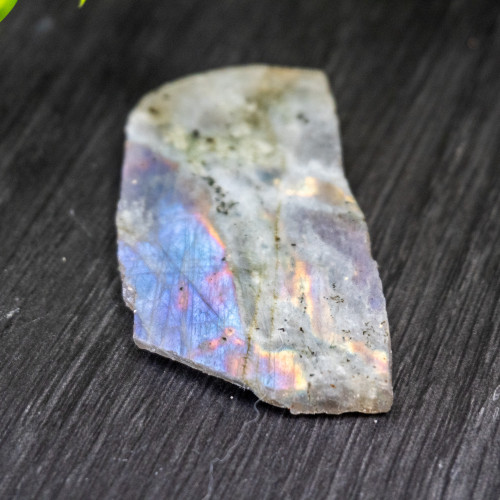 Purple Labradorite Half Polished #3