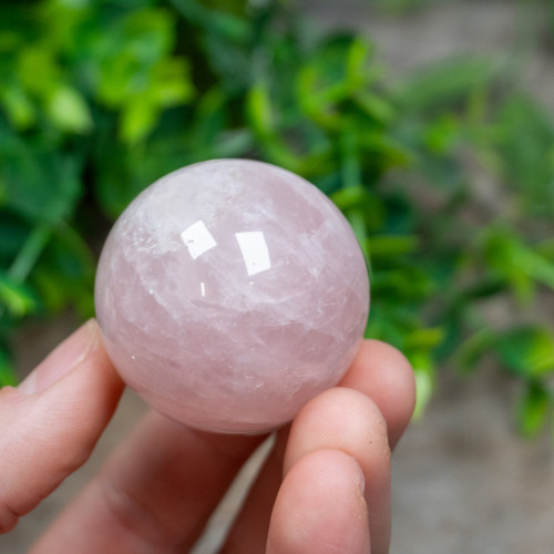 Rose Quartz Sphere #1
