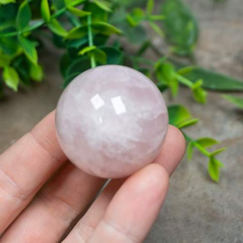 Rose Quartz Sphere #1