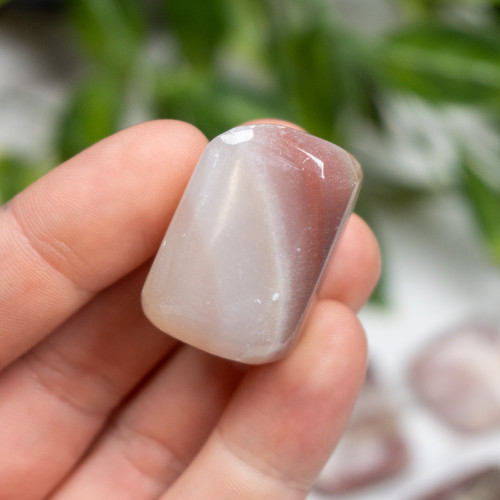 Pink Banded Onyx Tumbled