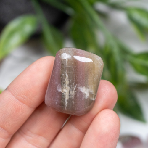 Pink Banded Onyx Tumbled