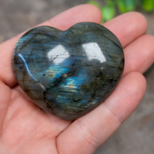 Labradorite Heart Random