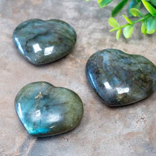 Labradorite Heart Random