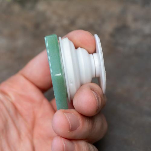 Green Aventurine Phone Pop Socket #1