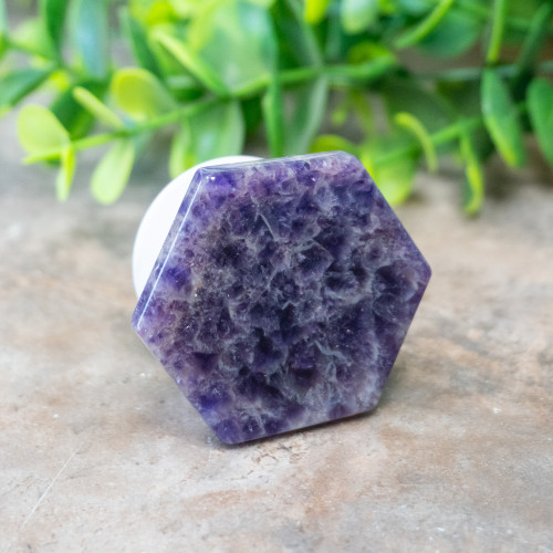 Amethyst Phone Pop Socket #1